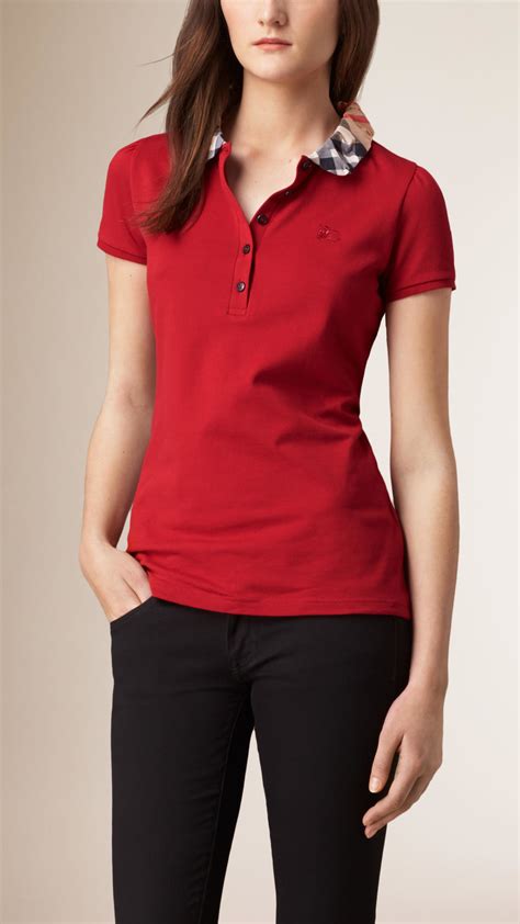 burberry polo women